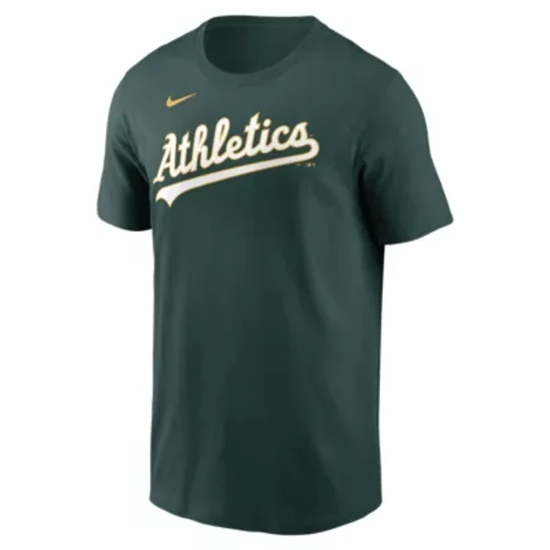Oakland Athletics MLB Nike Nick Kurtz Name & Number T-Shirt