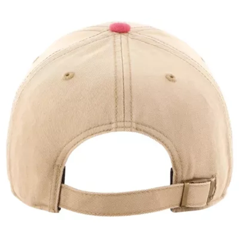 NHL Khaki/Red Detroit Wings Dusted Sedgwick MVP Adjustable Hat