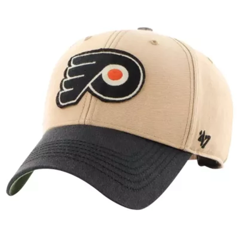 NHL Khaki/Black Philadelphia Flyers Dusted Sedgwick MVP Adjustable Hat