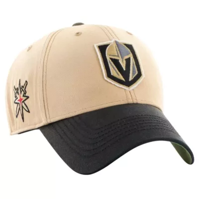NHL Khaki/Black Vegas Golden Knights Dusted Sedgwick MVP Adjustable Hat