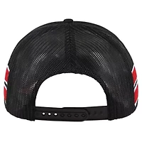NHL Chicago Blackhawks Sideband Stripes Trucker Snapback Hat