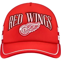 NHL Detroit Wings Sideband Stripes Trucker Snapback Hat