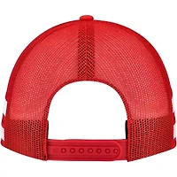 NHL Detroit Wings Sideband Stripes Trucker Snapback Hat