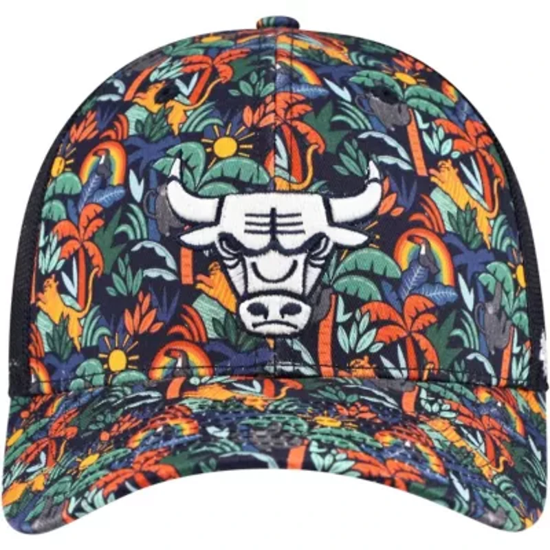 NBA Chicago Bulls Jungle Trucker Adjustable Hat