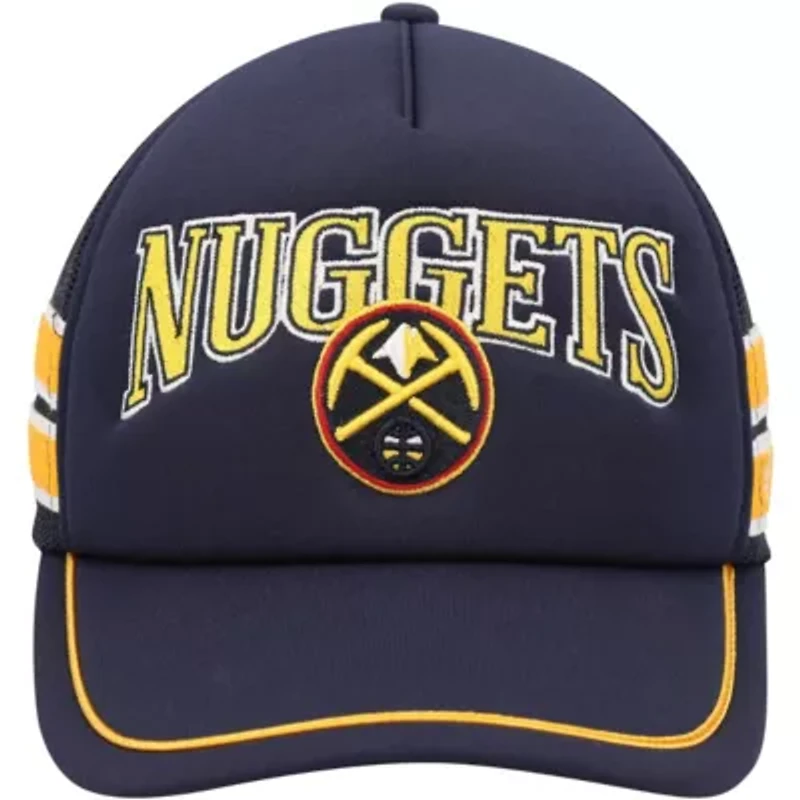 NBA Denver Nuggets Sidebrand Stripes Trucker Adjustable Hat