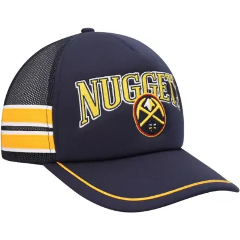 NBA Denver Nuggets Sidebrand Stripes Trucker Adjustable Hat