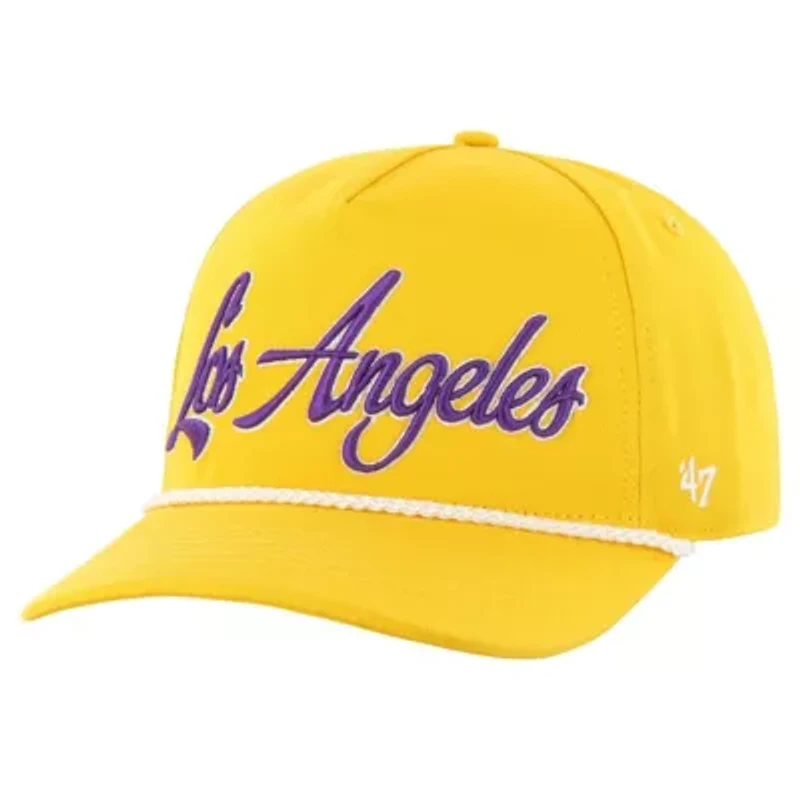 NBA Los Angeles Lakers Overhand Logo Hitch Adjustable Hat