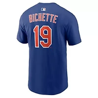 MLB Nike Bo Bichette New York Mets Name & Number T-Shirt