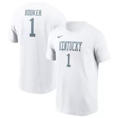 NCAA Nike Devin Booker Kentucky Wildcats Alternate Name & Number T-Shirt