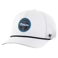 MLB Miami Marlins Fairway Trucker Adjustable Hat