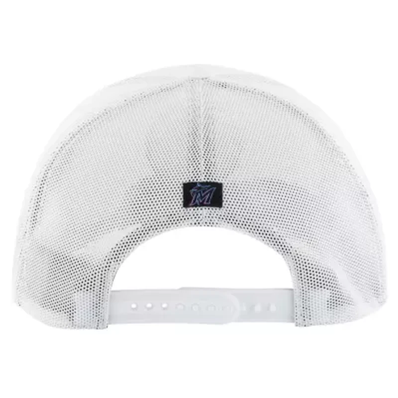 MLB Miami Marlins Fairway Trucker Adjustable Hat