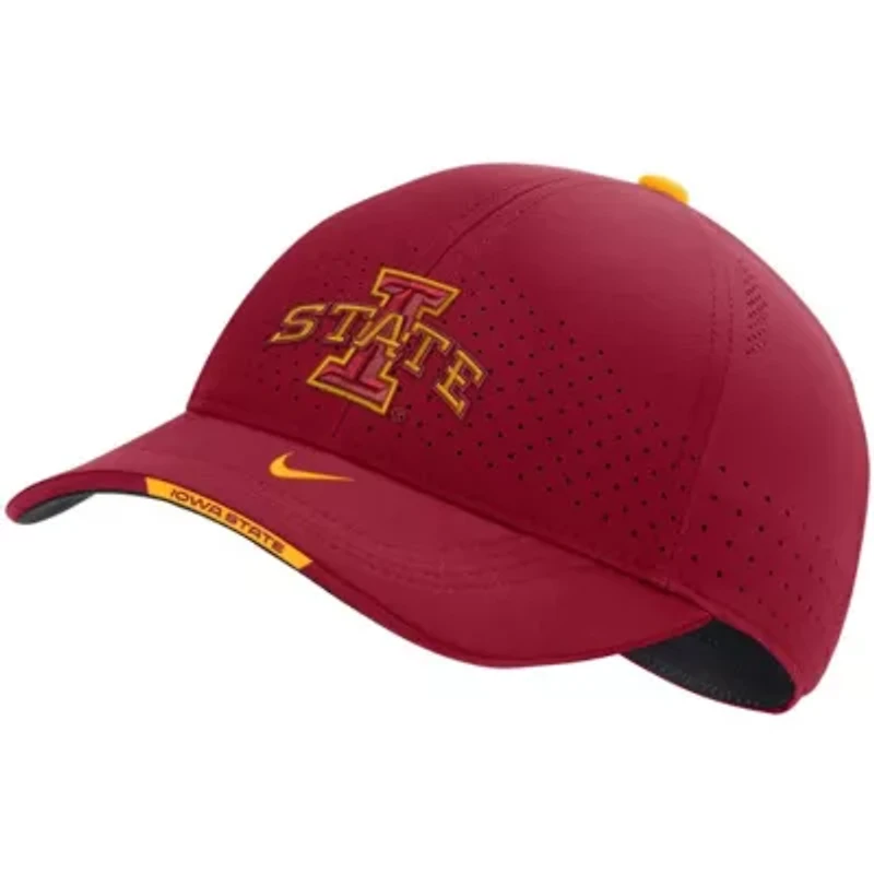 NCAA Nike Iowa State Cyclones 2022 Sideline Classic99 Swoosh Performance Flex Hat