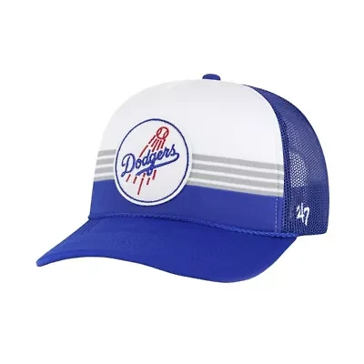MLB Los Angeles Dodgers Lift Off Foam Front Mesh Trucker Adjustable Hat