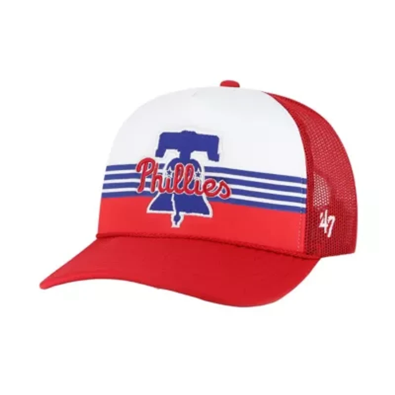 MLB Philadelphia Phillies Lift Off Foam Front Mesh Trucker Adjustable Hat