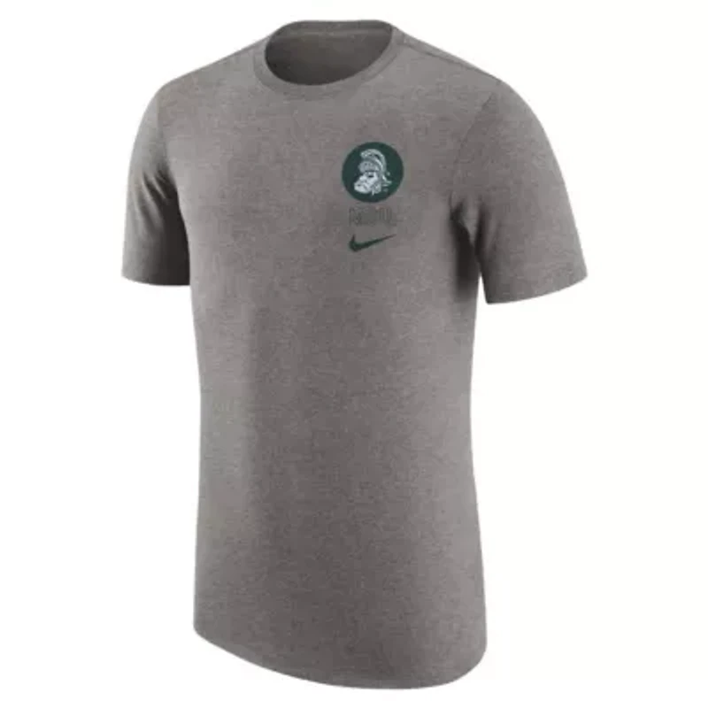 NCAA Nike Michigan State Spartans Retro Tri-Blend T-Shirt