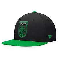 MLS Fanatics Black/Green Austin FC Downtown Snapback Hat