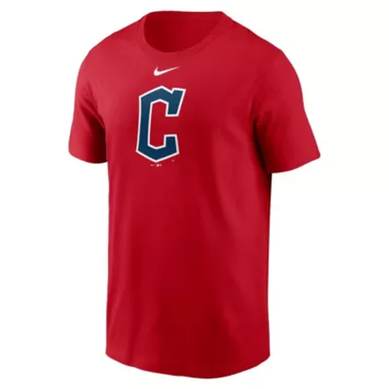 MLB Nike Cleveland Guardians Fuse Logo T-Shirt