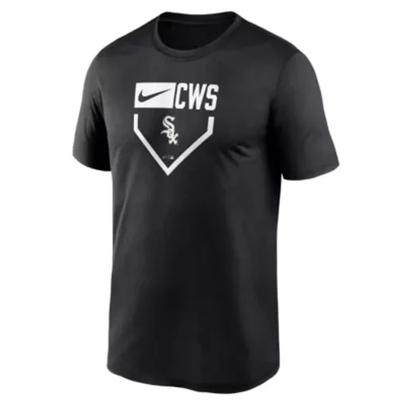 Chicago White Sox MLB Nike Home Plate Icon Legend Performance T-Shirt