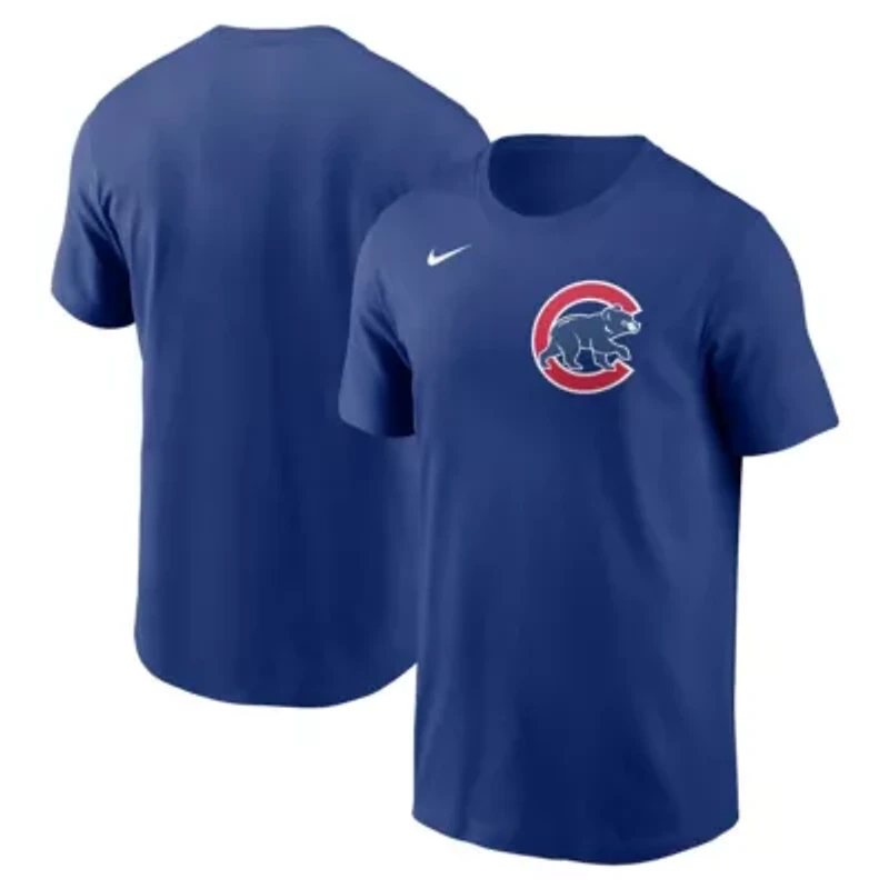 MLB Nike Chicago Cubs Fuse Wordmark T-Shirt