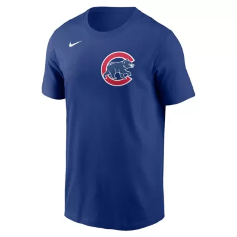 MLB Nike Chicago Cubs Fuse Wordmark T-Shirt