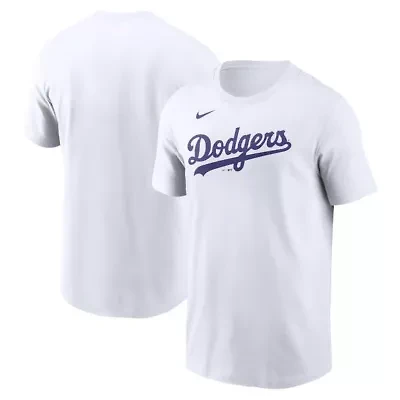 MLB Nike Los Angeles Dodgers Fuse Wordmark T-Shirt