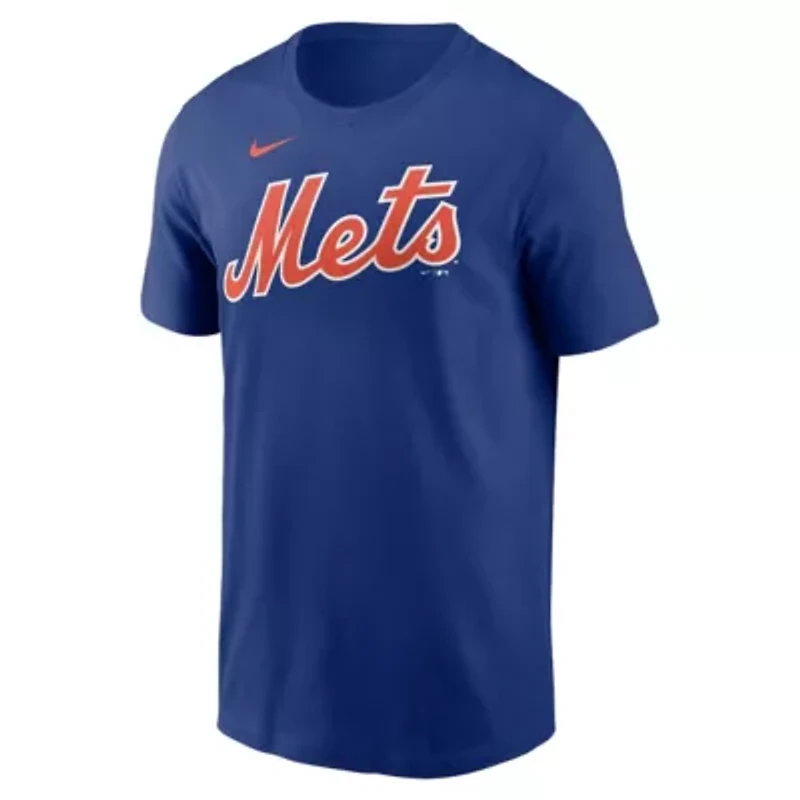 MLB Nike New York Mets Fuse Wordmark T-Shirt