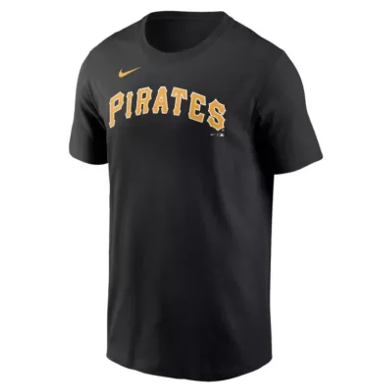 MLB Nike Pittsburgh Pirates Fuse Wordmark T-Shirt