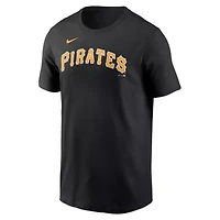 MLB Nike Pittsburgh Pirates Fuse Wordmark T-Shirt