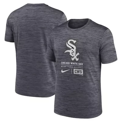 Chicago White Sox MLB Nike Large Logo Velocity T-Shirt