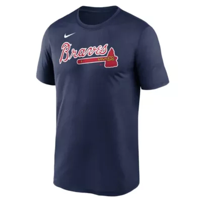 MLB Nike Atlanta Braves Legend Fuse Wordmark T-Shirt