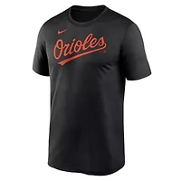 MLB Nike Baltimore Orioles Legend Fuse Wordmark T-Shirt