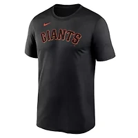 MLB Nike San Francisco Giants Legend Fuse Wordmark T-Shirt