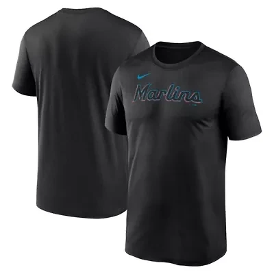 MLB Nike Miami Marlins Legend Fuse Wordmark T-Shirt