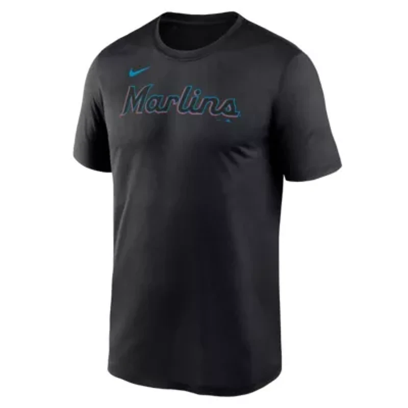 MLB Nike Miami Marlins Legend Fuse Wordmark T-Shirt