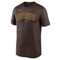 MLB Nike San Diego Padres Legend Fuse Wordmark T-Shirt