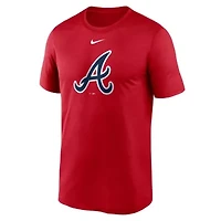 MLB Nike Atlanta Braves Legend Fuse Large Logo Performance T-Shirt