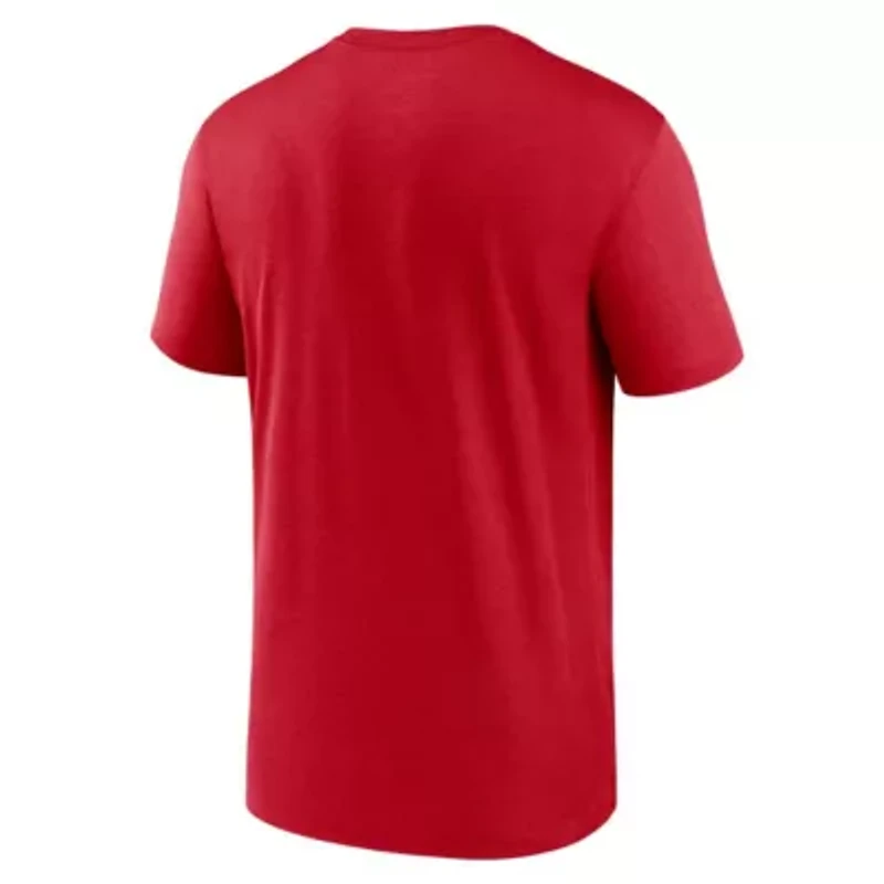 MLB Nike Atlanta Braves Legend Fuse Large Logo Performance T-Shirt