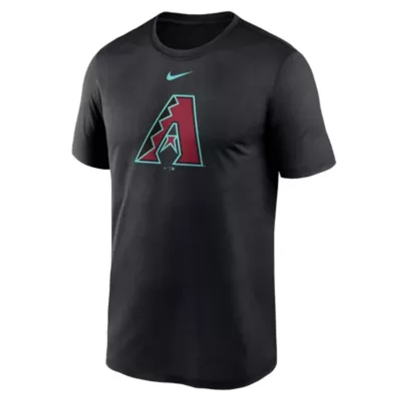 MLB Nike Arizona Diamondbacks Legend Fuse Large Logo Performance T-Shirt