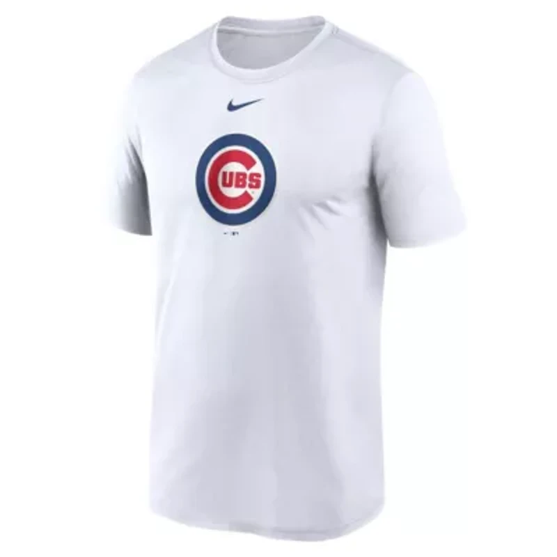 MLB Nike Chicago Cubs Legend Fuse Large Logo Performance T-Shirt