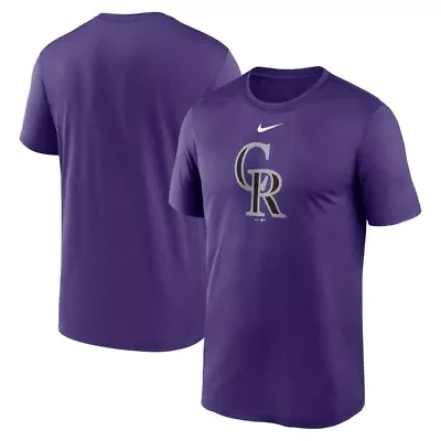MLB Nike Colorado Rockies Legend Fuse Large Logo Dri-FIT T-Shirt