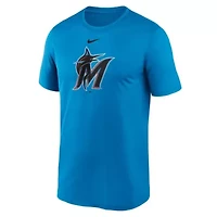 MLB Nike Miami Marlins Legend Fuse Large Logo Dri-FIT T-Shirt