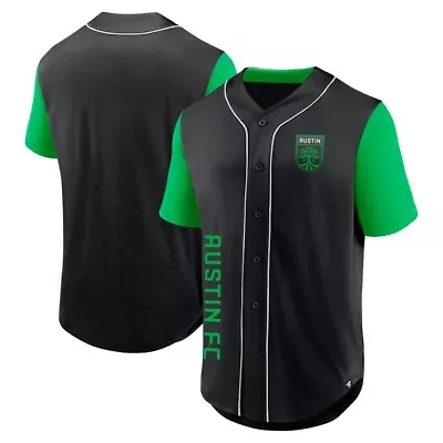 MLS Fanatics Austin FC Balance Fashion Baseball Jersey