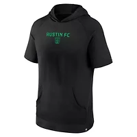 MLS Fanatics Austin FC Match Raglan Short Sleeve Pullover Hoodie