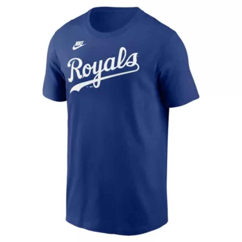 MLB Nike Kansas City Royals Cooperstown Collection Wordmark T-Shirt