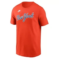 MLB Nike New York Mets Cooperstown Collection Wordmark T-Shirt