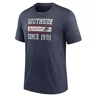 Chicago White Sox MLB Nike Cooperstown Collection Local Stack Tri-Blend T-Shirt