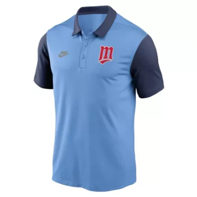 MLB Nike Light Minnesota Twins Franchise Cooperstown Collection Polo