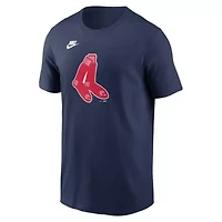 Boston Red Sox MLB Nike Cooperstown Collection Team Logo T-Shirt