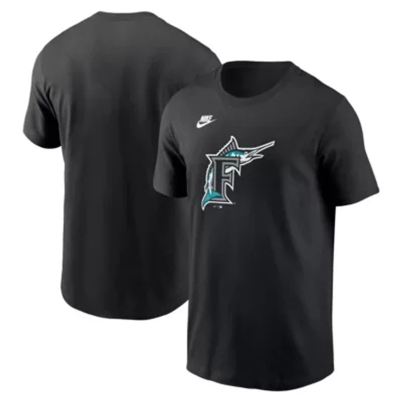 Cooperstown Teams Nike Florida Marlins Collection Team Logo T-Shirt