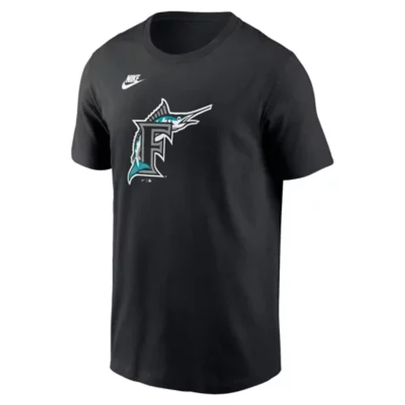 Cooperstown Teams Nike Florida Marlins Collection Team Logo T-Shirt